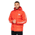 Red - Front - Crosshatch Mens Farnworth Padded Jacket