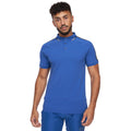 Blue - Front - Crosshatch Mens Allred Polo Shirt