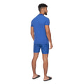 Blue - Back - Crosshatch Mens Allred Polo Shirt