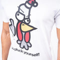 White - Side - Xplicit Mens Bad Turkey Christmas T-Shirt