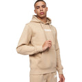 Stone - Front - Crosshatch Mens Bellmant Hoodie