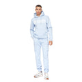 Light Blue - Lifestyle - Crosshatch Mens Holdouts Hoodie