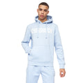 Light Blue - Front - Crosshatch Mens Holdouts Hoodie