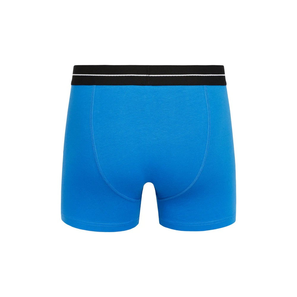 Blue - Back - Crosshatch Mens Hexter Boxer Shorts (Pack Of 2)
