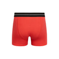 Red - Back - Crosshatch Mens Hexter Boxer Shorts (Pack Of 2)