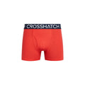 Red - Lifestyle - Crosshatch Mens Payso Boxer Shorts (Pack of 3)