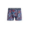 Red - Pack Shot - Crosshatch Mens Payso Boxer Shorts (Pack of 3)
