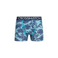 Teal - Pack Shot - Crosshatch Mens Lynol Boxer Shorts (Pack of 3)