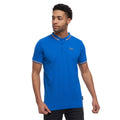 Blue - Front - Crosshatch Mens Vellamort Polo Shirt