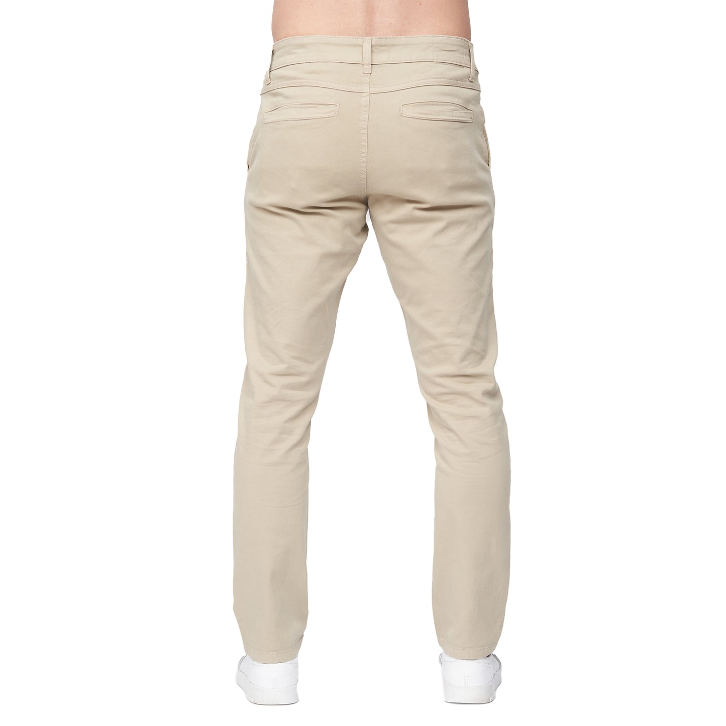 Stone - Back - Duck and Cover Mens Moretor Chinos