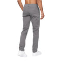 Dark Grey - Back - Duck and Cover Mens Moretor Chinos