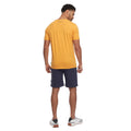Yellow - Back - Crosshatch Mens Goldsbury T-Shirt