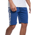 Blue - Side - Crosshatch Mens Bellmire Shorts