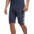Navy - Side - Crosshatch Mens Bellmire Shorts