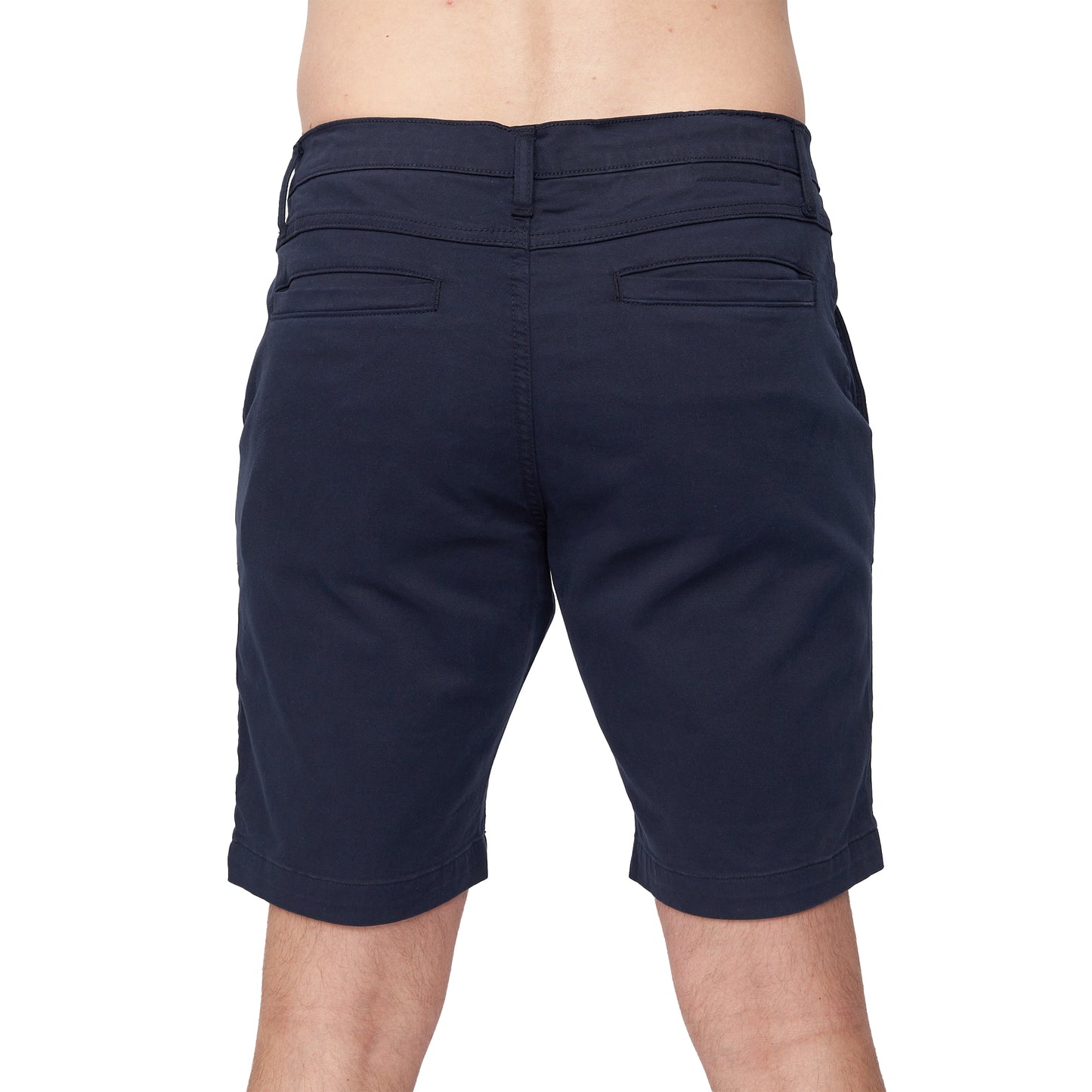 Navy - Back - Duck and Cover Mens Moreshore Shorts