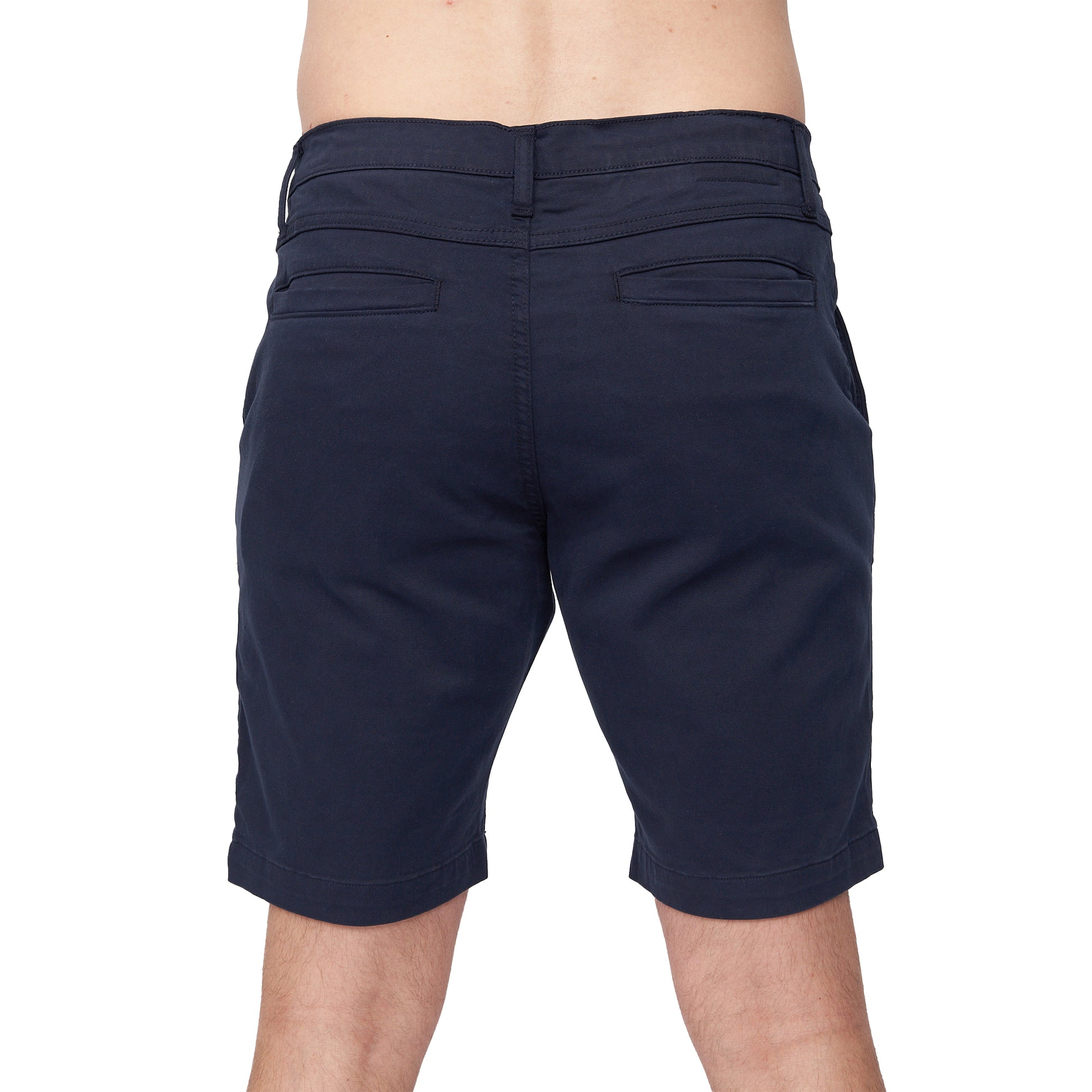 Navy - Back - Duck and Cover Mens Moreshore Shorts