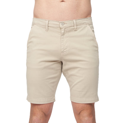 Stone - Front - Duck and Cover Mens Moreshore Shorts