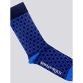 Green-Orange-Blue - Lifestyle - Bewley & Ritch Mens Hinlop Geometric Ankle Socks (Pack of 3)