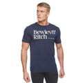 Sky Blue-Pink-Grey-Navy-Light Green - Back - Bewley & Ritch Mens Temflere T-Shirt (Pack of 5)