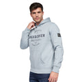 Light Blue - Front - Duck and Cover Mens Stocktons Hoodie