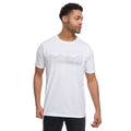 White - Front - Crosshatch Mens Chongtar T-Shirt