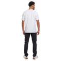 White - Back - Crosshatch Mens Chongtar T-Shirt