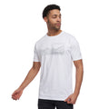 White - Side - Crosshatch Mens Chongtar T-Shirt