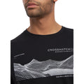 Black - Lifestyle - Crosshatch Mens Chongtar T-Shirt