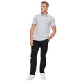 Grey - Lifestyle - Bewley & Ritch Mens Barden Marl Polo Shirt