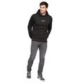 Black - Lifestyle - Duck and Cover Mens Gathport Hoodie