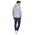 Light Blue - Back - Duck and Cover Mens Gathport Hoodie
