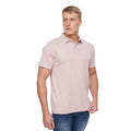 Light Pink - Side - Bewley & Ritch Mens Nandor Polo Shirt