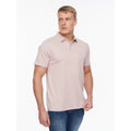 Light Pink - Pack Shot - Bewley & Ritch Mens Nandor Polo Shirt