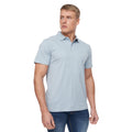 Light Blue - Side - Bewley & Ritch Mens Nandor Polo Shirt