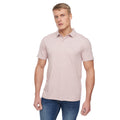 Light Pink - Front - Bewley & Ritch Mens Nandor Polo Shirt