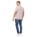 Light Pink - Back - Bewley & Ritch Mens Nandor Polo Shirt