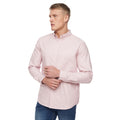 Light Pink - Side - Bewley & Ritch Mens Ervin Oxford Shirt