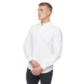 White - Side - Bewley & Ritch Mens Ervin Oxford Shirt