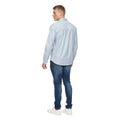 Light Blue - Back - Bewley & Ritch Mens Ervin Oxford Shirt