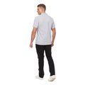 Grey Marl - Back - Bewley & Ritch Mens Barden Polo Shirt