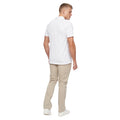 White - Back - Bewley & Ritch Mens Barden Polo Shirt