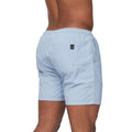 Light Blue - Back - Duck and Cover Mens Gathport Swim Shorts