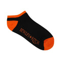 Black-Orange-Blue - Side - Bewley & Ritch Mens Culbo Trainer Socks (Pack of 5)
