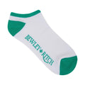 White-Green-Blue - Pack Shot - Bewley & Ritch Mens Probus Trainer Socks (Pack of 5)