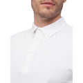 White - Side - Duck and Cover Mens Chilltowns Polo Shirt