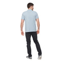 Light Blue - Back - Duck and Cover Mens Chilltowns Polo Shirt