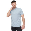 Light Blue - Side - Duck and Cover Mens Chilltowns Polo Shirt