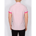 Pink - Back - Bewley & Ritch Mens Blanca Short-Sleeved Shirt