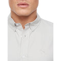 Light Grey - Lifestyle - Bewley & Ritch Mens Balton Oxford Short-Sleeved Shirt