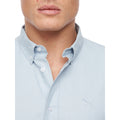 Light Blue - Lifestyle - Bewley & Ritch Mens Balton Oxford Short-Sleeved Shirt